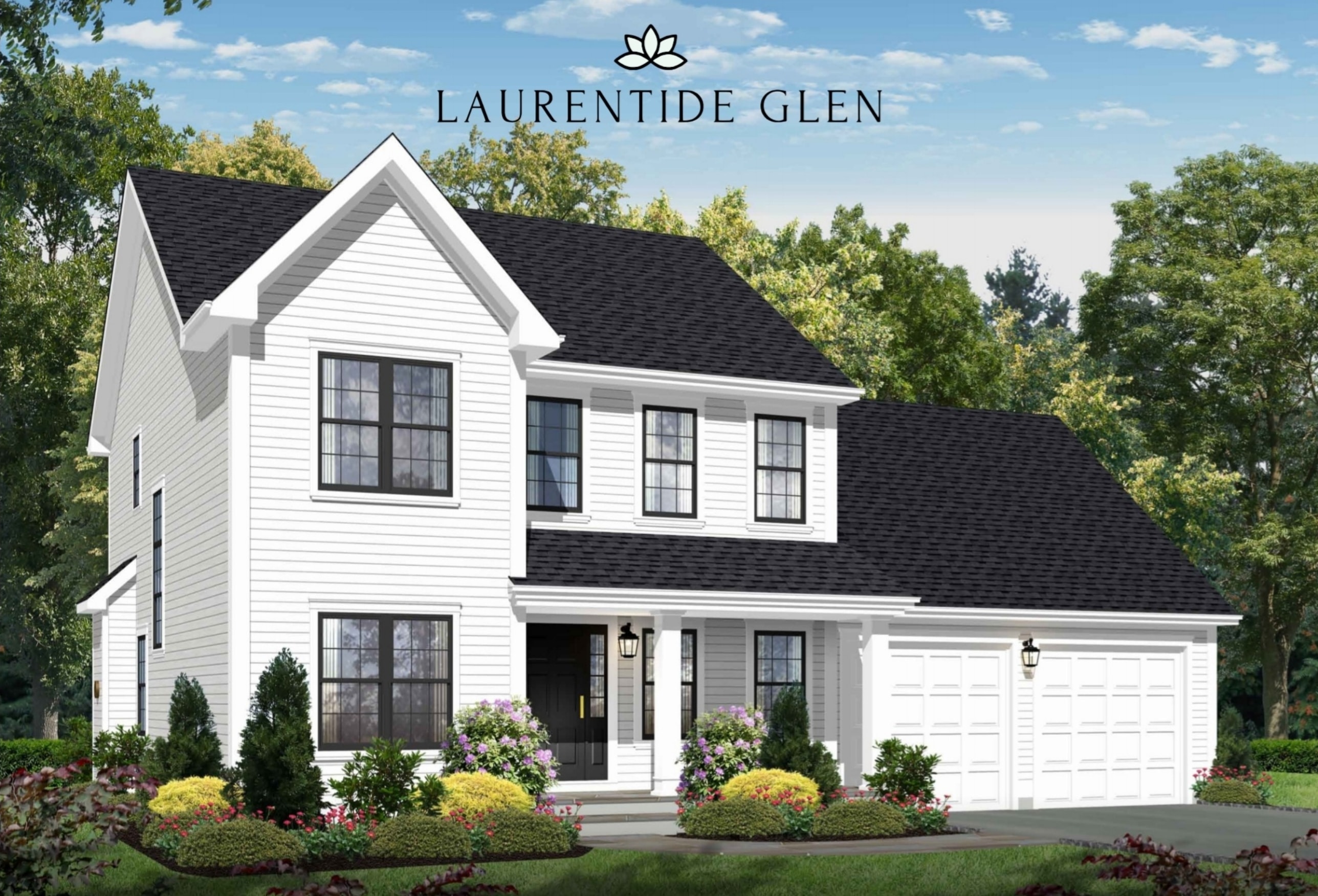 Hampton model home exterior